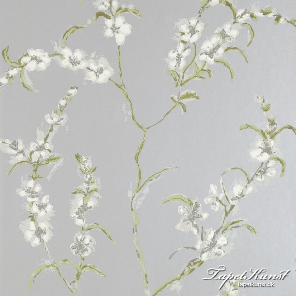 Japonica Blomster - Sølv