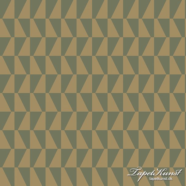 Arne Jacobsen - Trapez - Gold &amp; Green