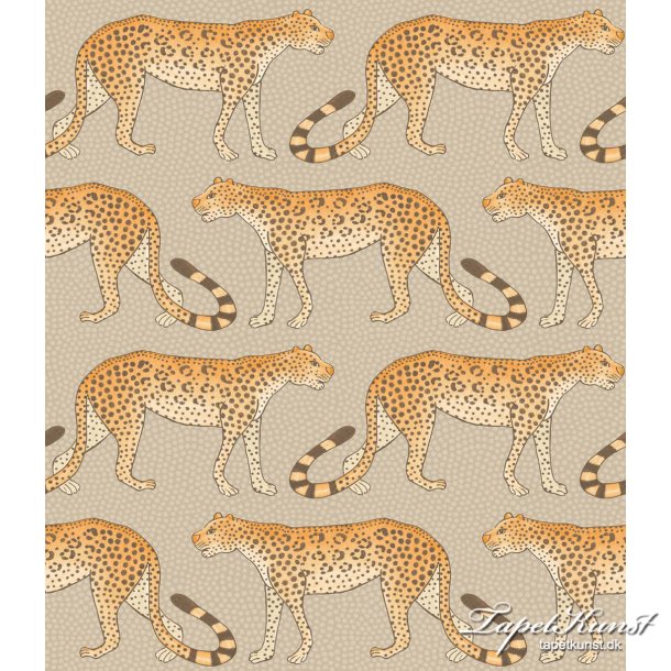 Leopard Walk - Orange 