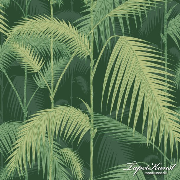 Palm Jungle - Forest Green 