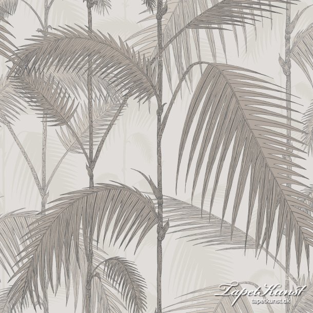 Palm Jungle - Stone and Taupe  