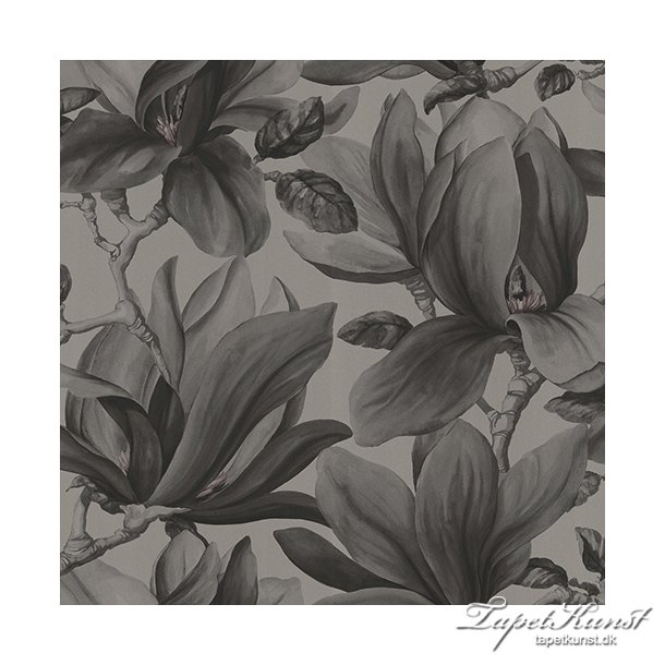 Metermål - Magnolia - Dark Grey 
