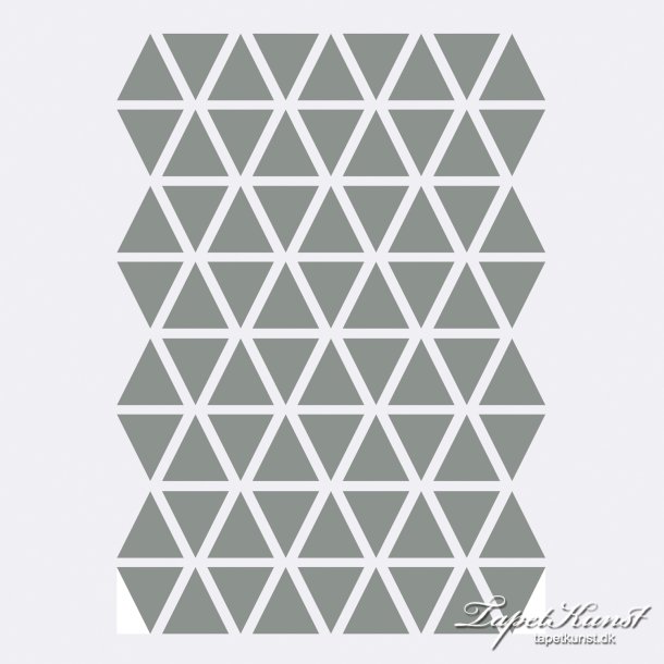 Mini Triangles - Grey 