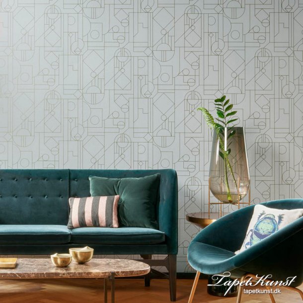 Tinted Tiles - Lush - Grey &amp; Green