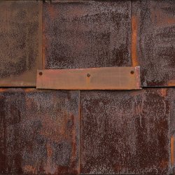 Rusted Metal - Brown 